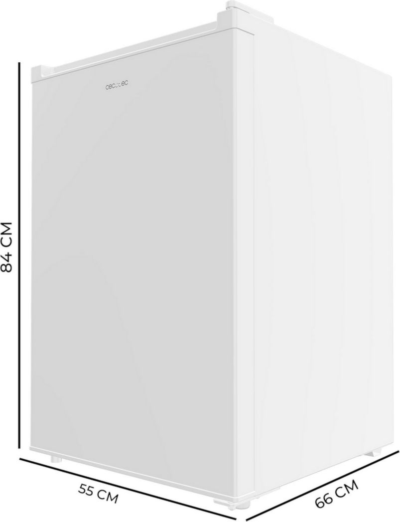 Congélateur vertical en acier inoxydable Cecotec Bolero CoolMarket TF 87 87 litres. Congélateur vertical en acier inoxydable de 83,6 cm de haut et 50,6 cm de large avec une grande capacité et une classe énergétique E.