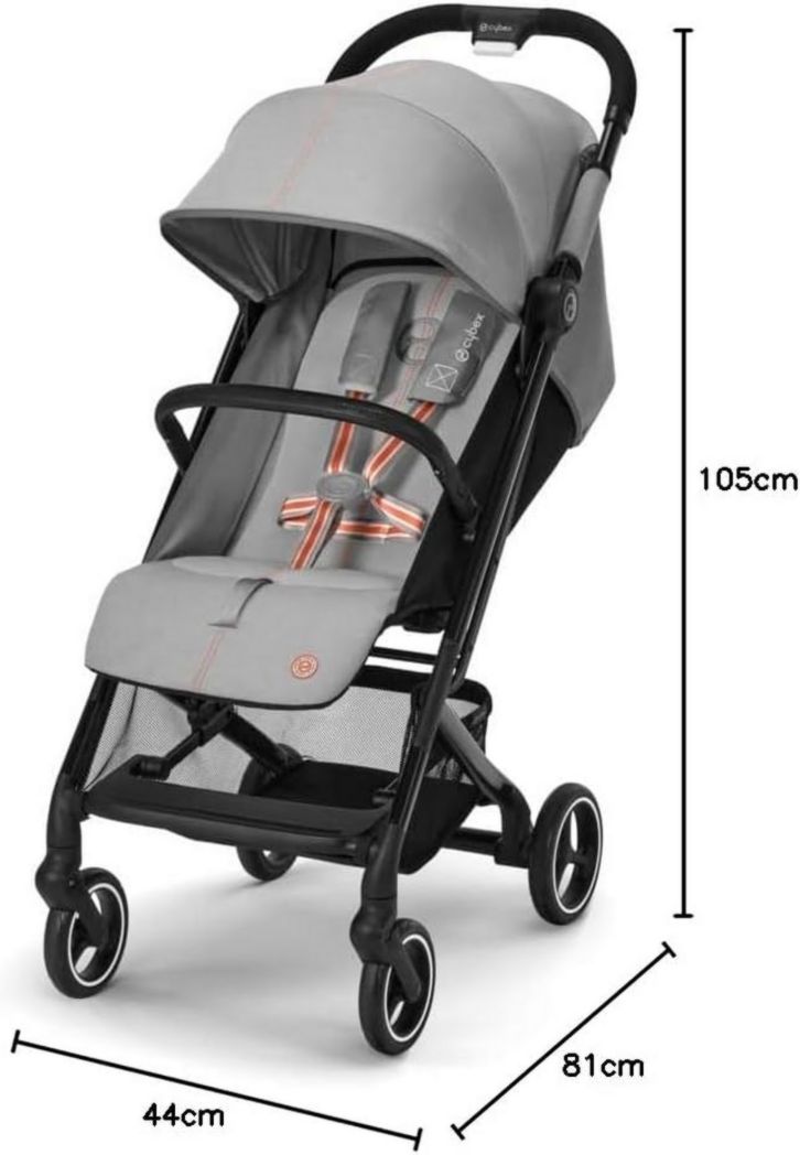 Cybex Beezy BLK B/Beige Amande-beige PU1