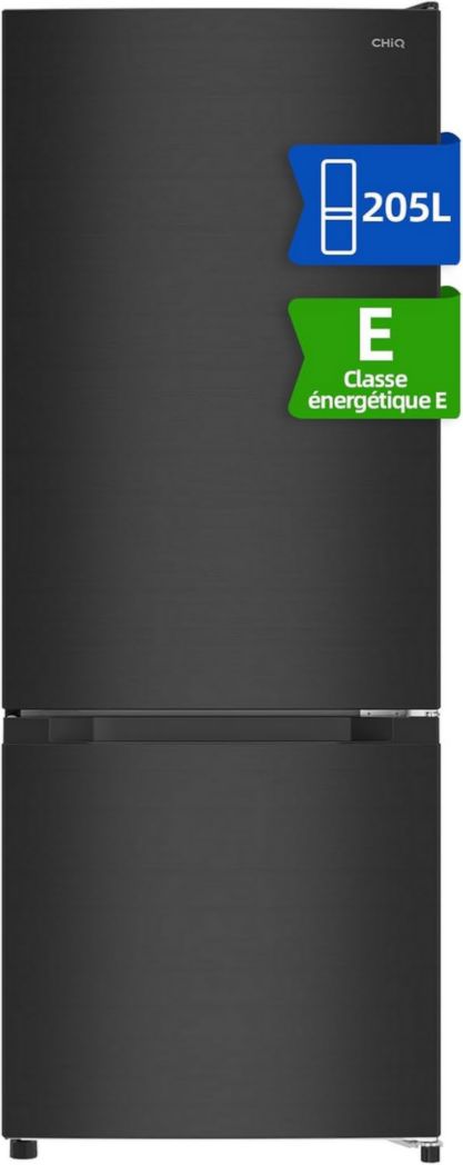 Réfrigérateur congélateur inférieur CHIQ FBM157L42 157 L (109 + 48), largeur 47 cm, Low Frost, 39 dB, portes réversibles, garantie 12 ans sur le compresseur