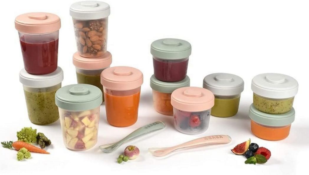 BÉABA, Robot Cuiseur Bébé 4 en 1 Babycook Duo, Mixeur-Cuiseur, Cuisson Vapeur Rapide 15 minutes, Diversification des Aliments, Petits Pots Bébé Maison, Capacité XXL 2200 ml, Noir