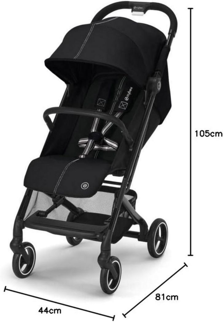 Cybex Beezy BLK B/Beige Amande-beige PU1
