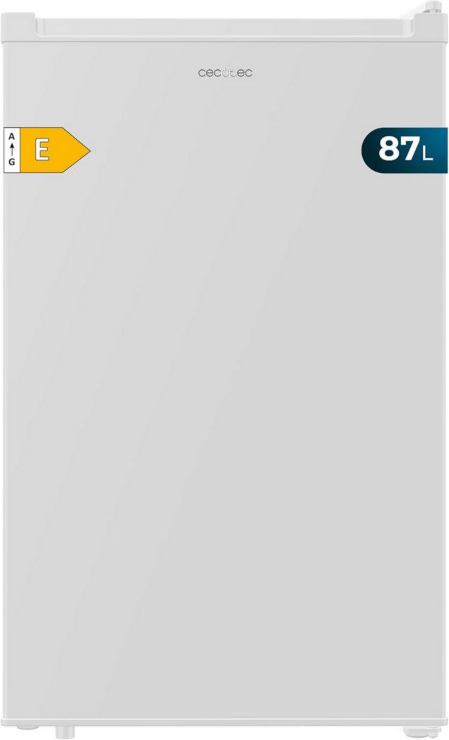 Congélateur vertical en acier inoxydable Cecotec Bolero CoolMarket TF 87 87 litres. Congélateur vertical en acier inoxydable de 83,6 cm de haut et 50,6 cm de large avec une grande capacité et une classe énergétique E.