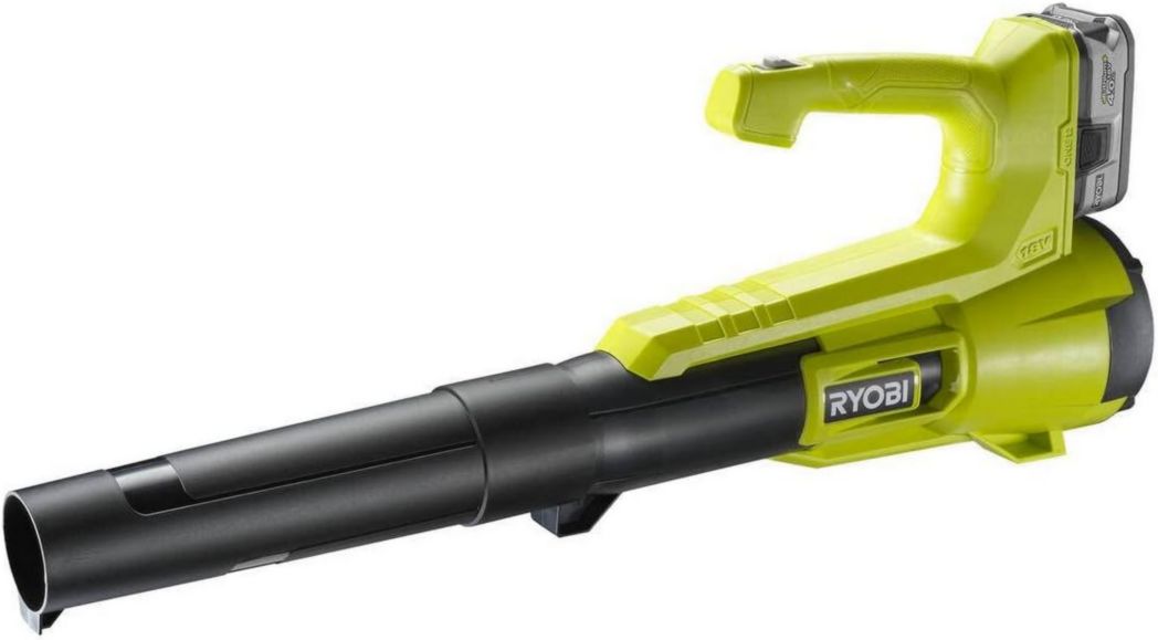 RYOBI - Souffleur aspirateur broyeur sans fil 18 volts ONE+, sans balais - 201 km/h (livré sans batterie) - OBV18