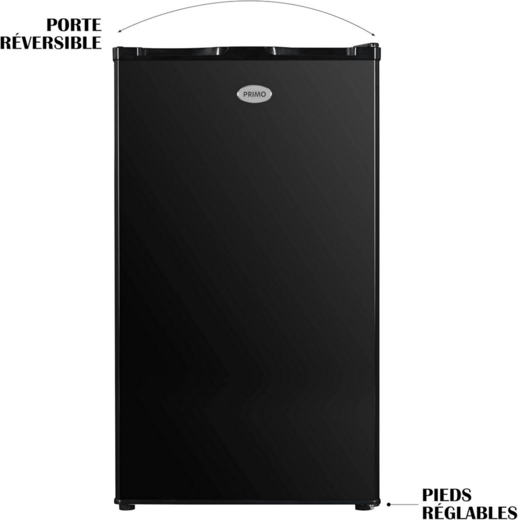 Congélateur de table PRIMO PR150DV - 64 L - Pose libre - Classe D - Noir