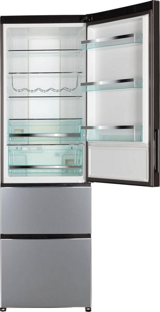 Réfrigérateur/Congélateur Haier A2FE735CFJ - Efficacité énergétique A++ - Hauteur : 190 cm - Capacité : 347 l - Tiroirs de congélation 3D - Aspect inox.