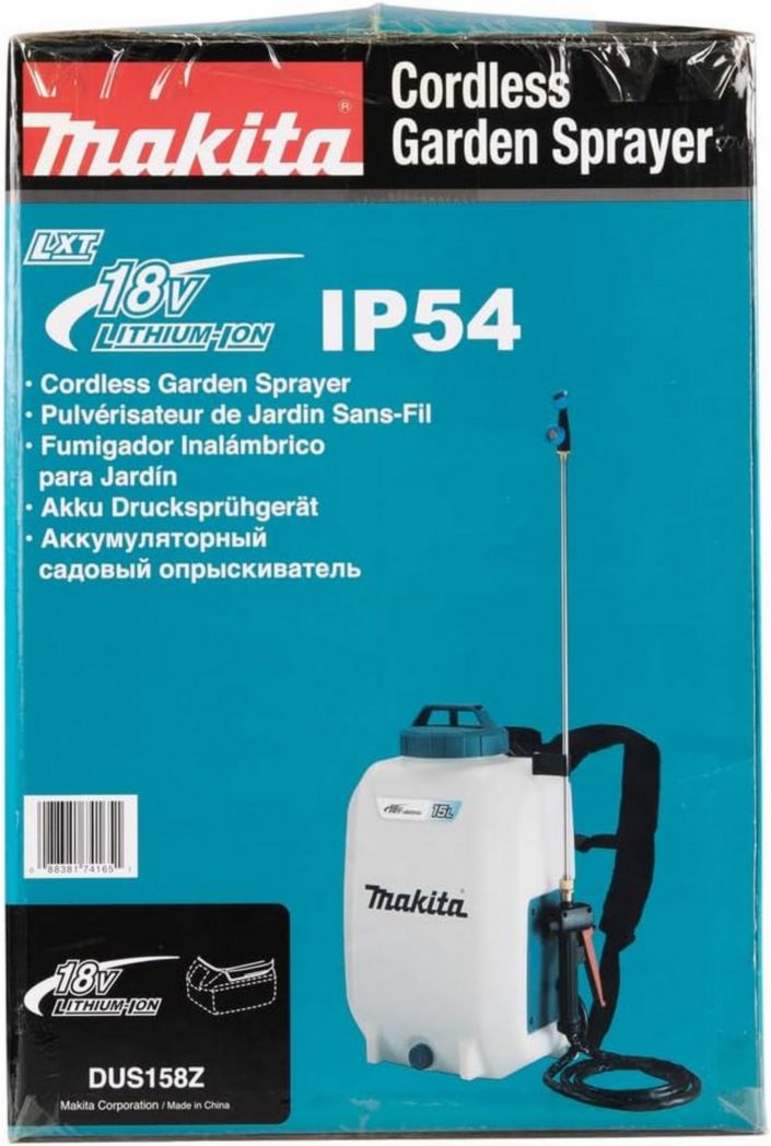 Pulvérisateur 18 V Li-Ion 15 litres (produit seul) - MAKITA DUS158Z