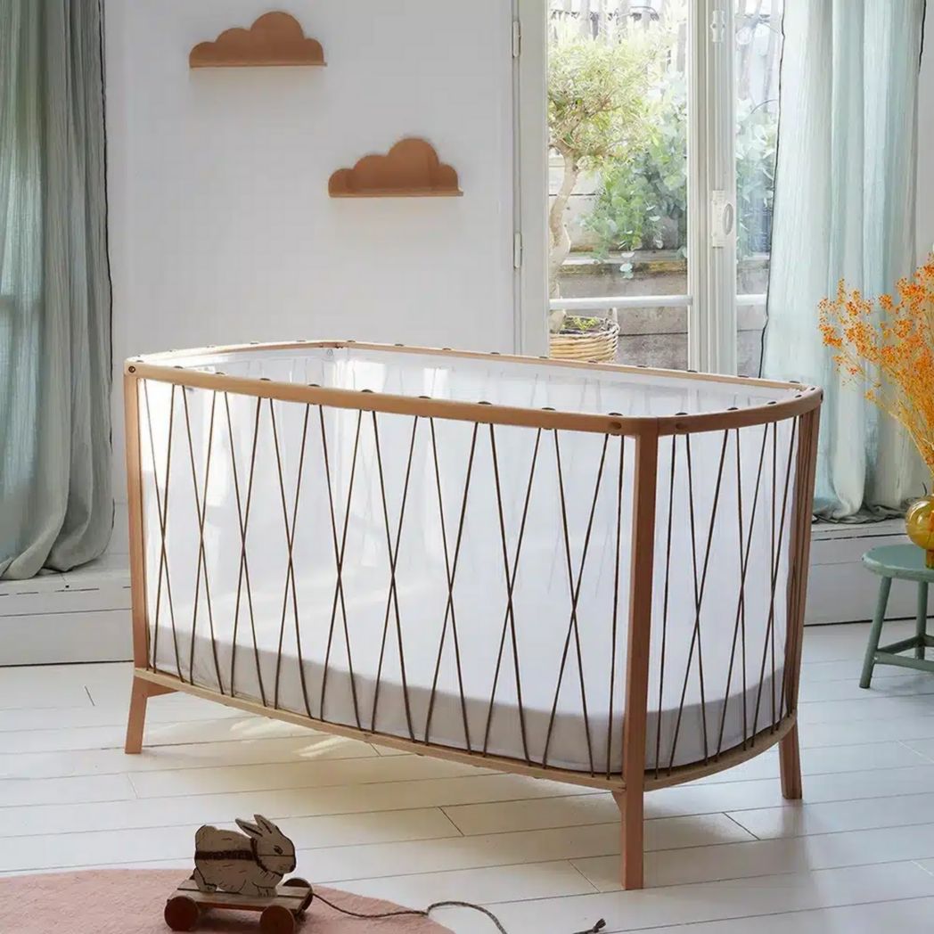 Lit bébé KIMI avec matelas et surmatelas