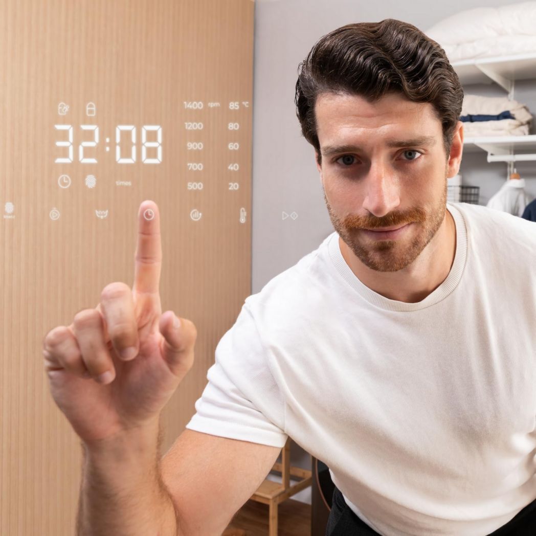 Lave-linge Cecotec 8 kg Bolero DressCode 8610 Inverter Steel A. Chargement frontal, 1400 tr/min, SteamMax, moteur Inverter Plus, 15 programmes, OnSmart, Stop&Go, DrumClean, revêtement antibactérien