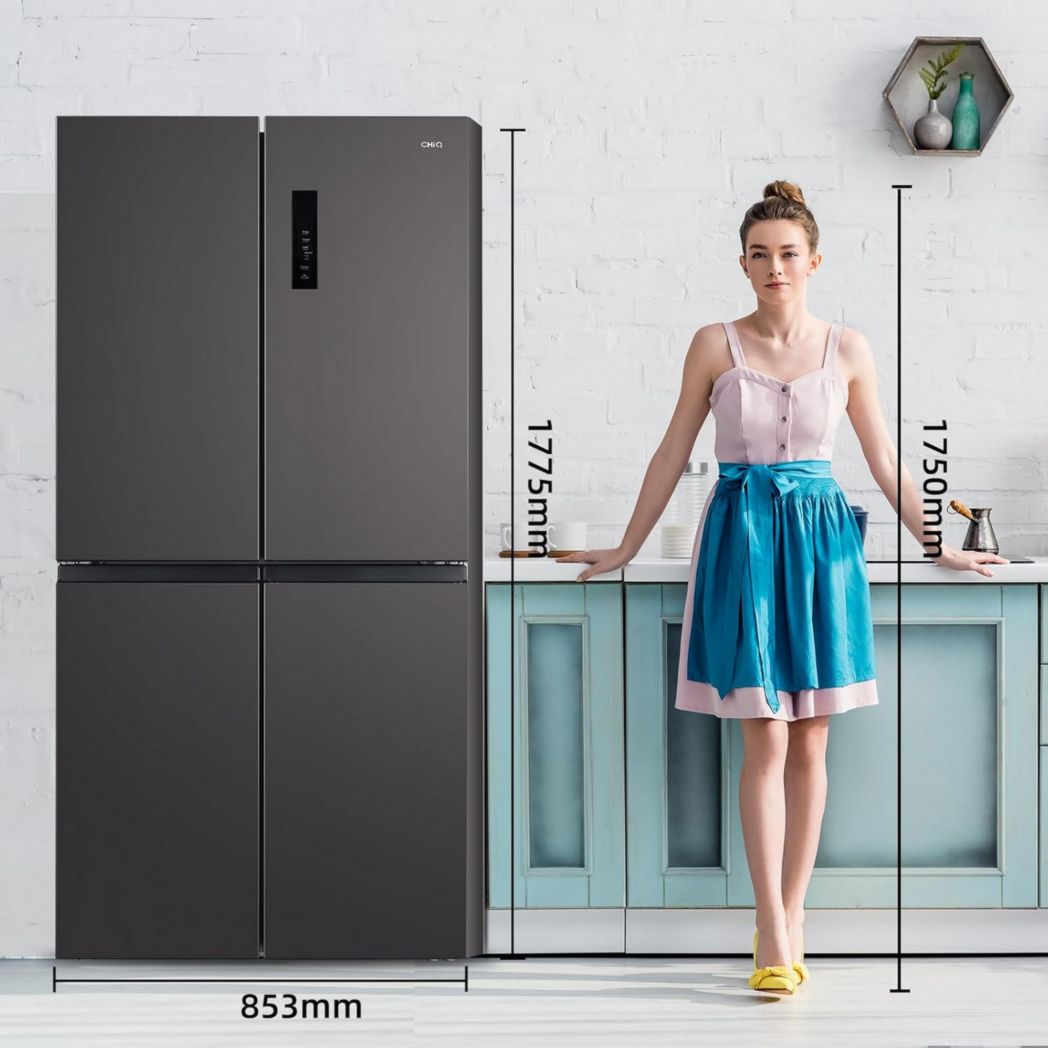 Réfrigérateur congélateur inférieur CHIQ FBM157L42 157 L (109 + 48), largeur 47 cm, Low Frost, 39 dB, portes réversibles, garantie 12 ans sur le compresseur