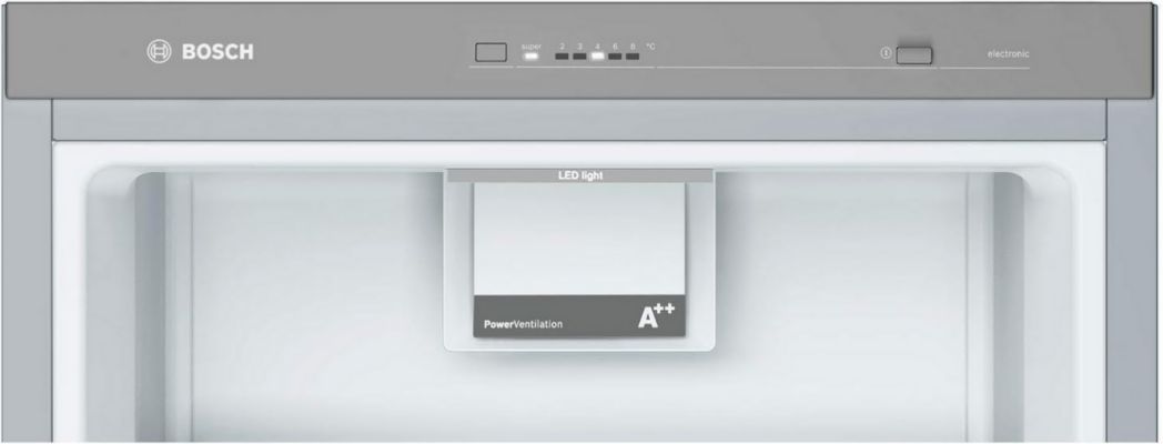 Réfrigérateur pose libre Bosch KSV33VLEP-Série 4 - 324 litres - 176 x 60 cm - Acier inoxydable