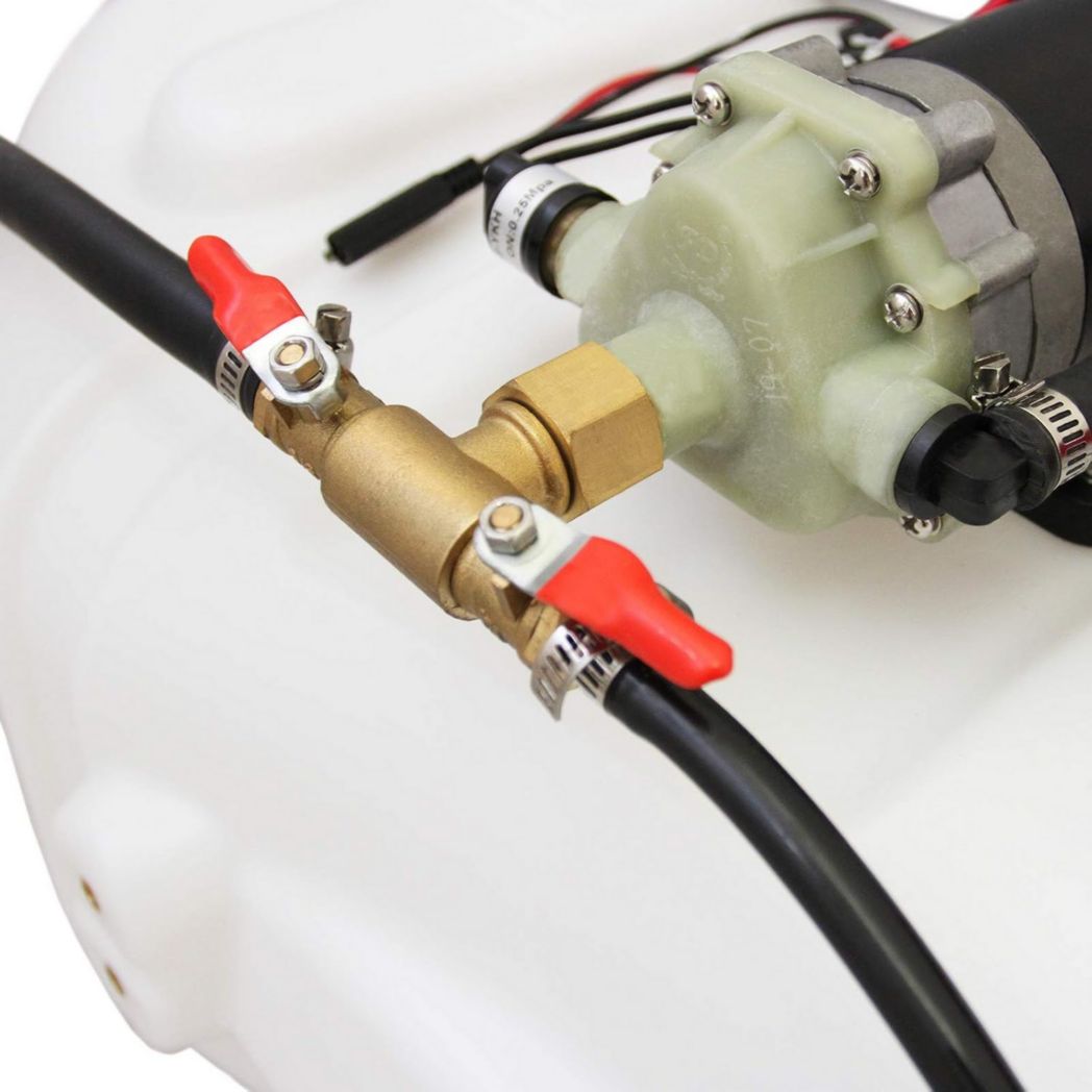 Pulvérisateur agricole pour quad ATV, rampe de 100 L avec 6 buses, pulvérisateur 12 V et accessoires - Engrais, pesticides, agriculture