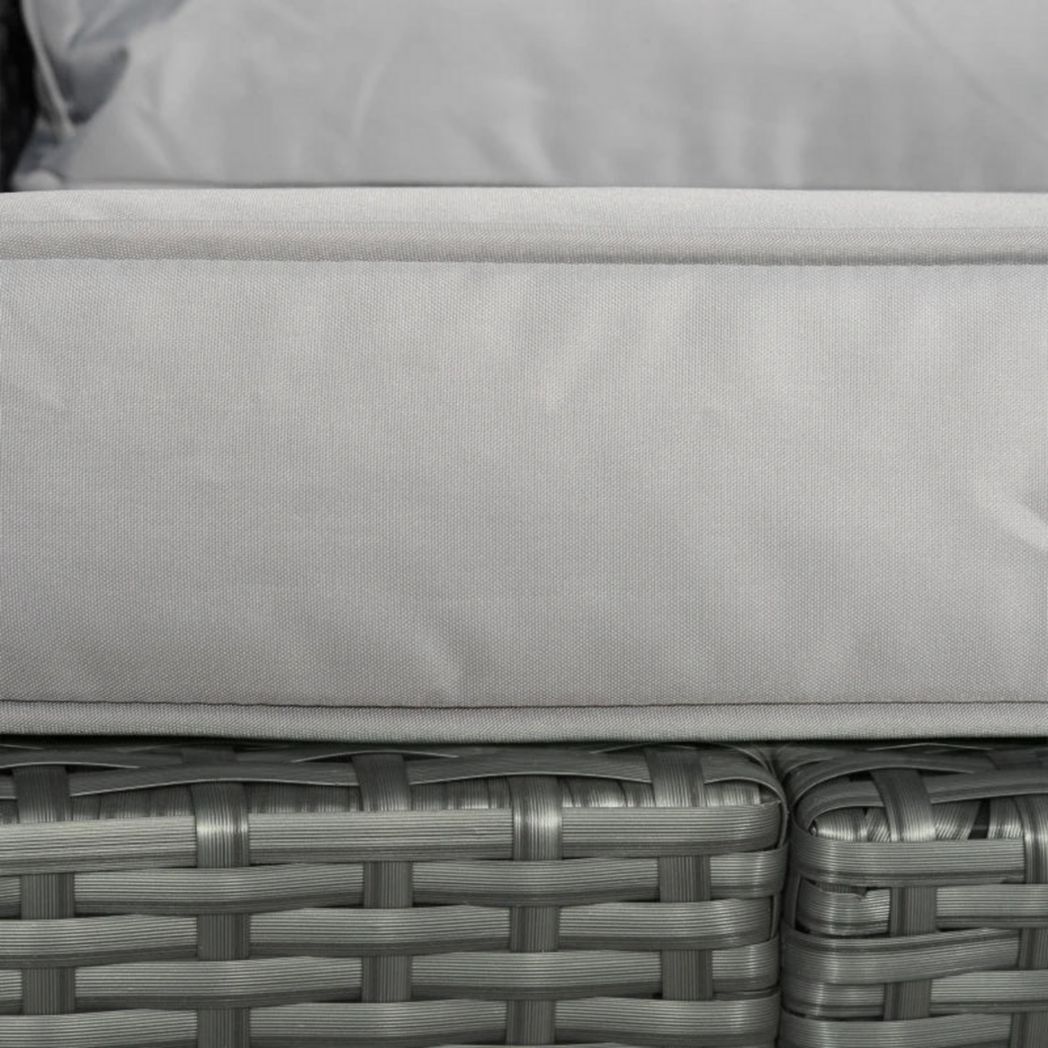 Ensemble de meubles de jardin en rotin, sectionnel et inclinable, pour pelouse, jardin et arrière-cour