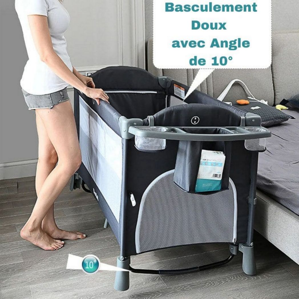 Lit bébé 3 en 1 - Confort et mobilité | FlexiBed