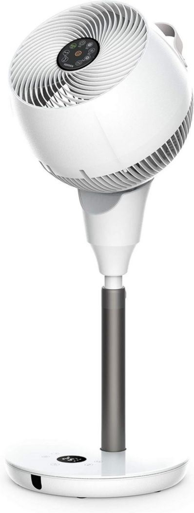 Circulateur d'air Meaco MeacoFan 1056 pour chambre à coucher, ventilateur de bureau, silencieux, économie d'énergie, refroidissement de toute la pièce – Blanc