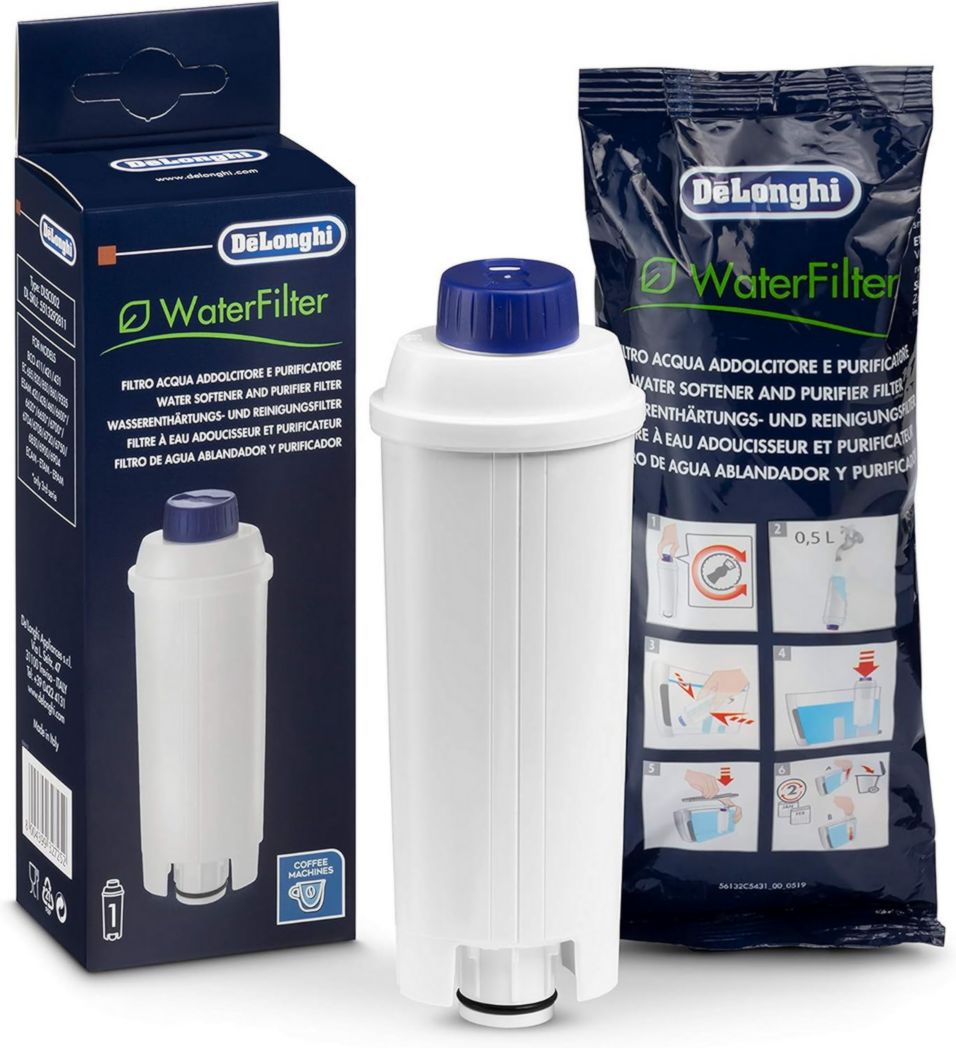 Machine à café à grains De'Longhi Dinamica ECAM350.15.B, expresso et cappuccino, noire