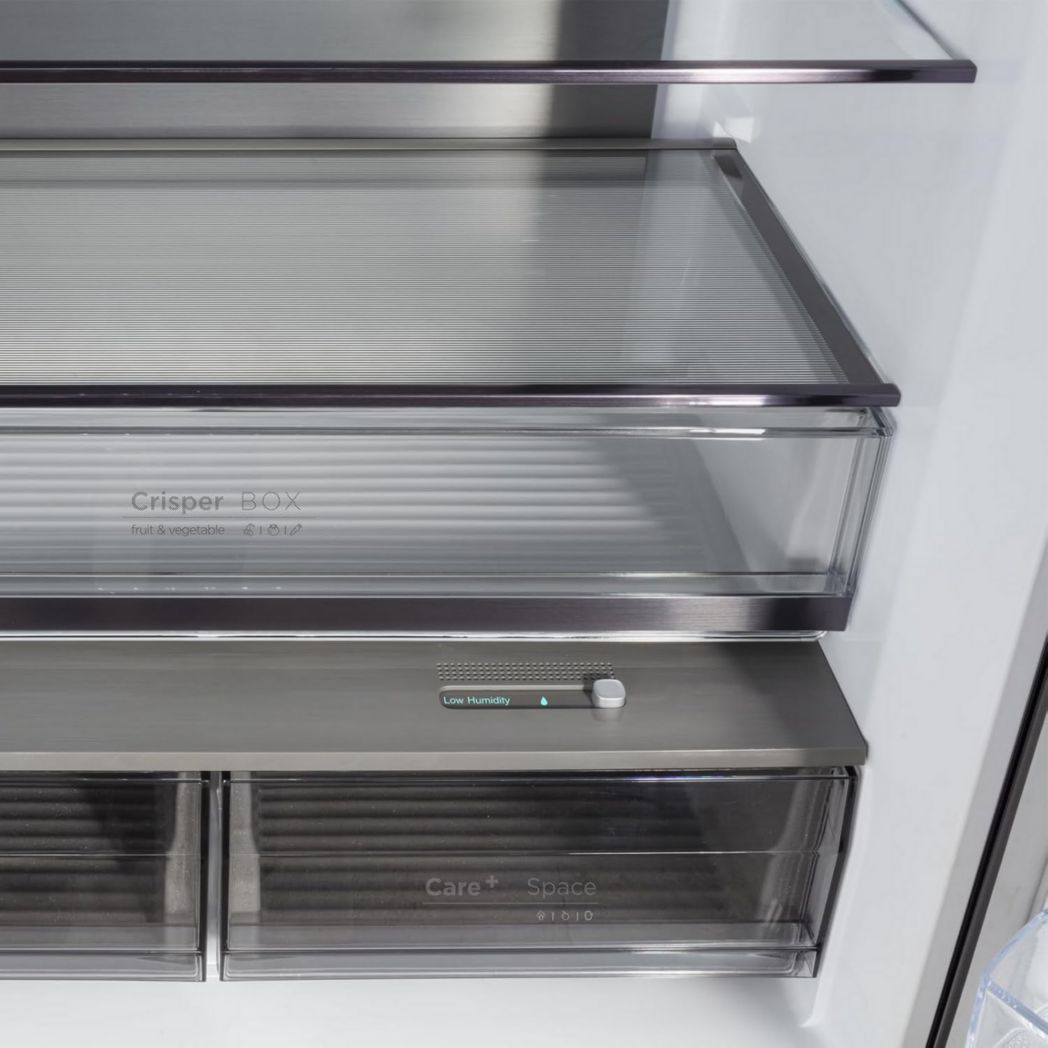 Réfrigérateur congélateur inférieur CHIQ CBM159LEBD 157 litres (109 + 48) Low Frost, faible bruit, refroidissement rapide, faible encombrement