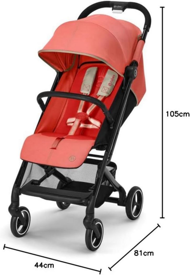 Cybex Beezy BLK B/Beige Amande-beige PU1