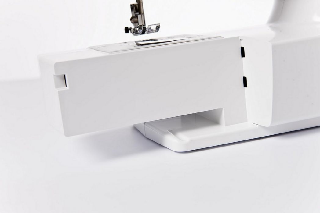 Machine à coudre électronique CS10S, blanche/rouge