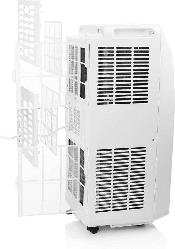 Climatiseur portable Tristar AC-5560, 10 000 BTU et 2,9 kW, fonctions de refroidissement, de déshumidification, de ventilation et de chauffage