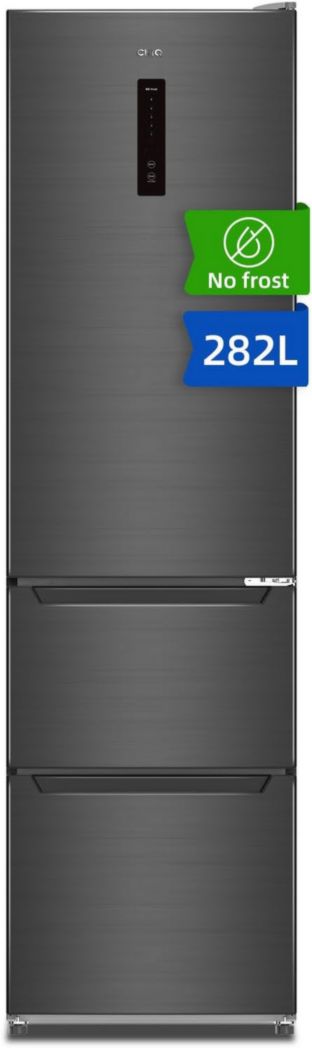 Réfrigérateur congélateur inférieur CHIQ CBM159LEBD 157 litres (109 + 48) Low Frost, faible bruit, refroidissement rapide, faible encombrement