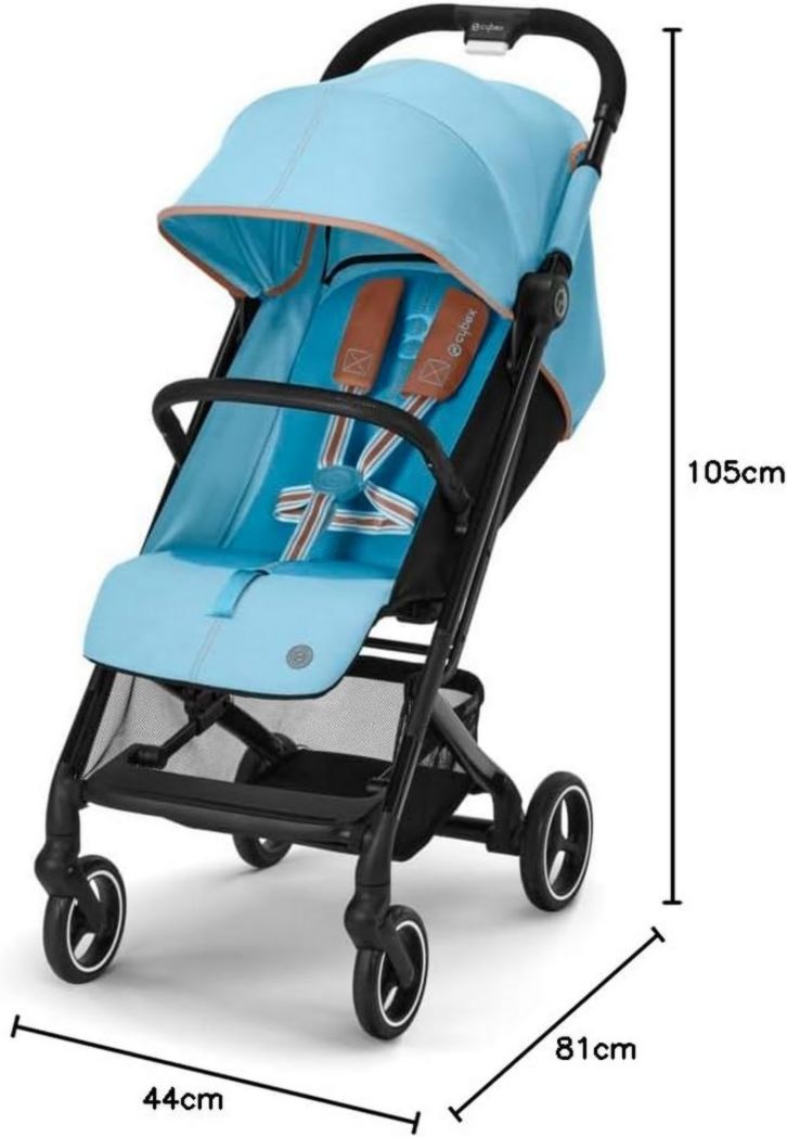 Cybex Beezy BLK B/Beige Amande-beige PU1