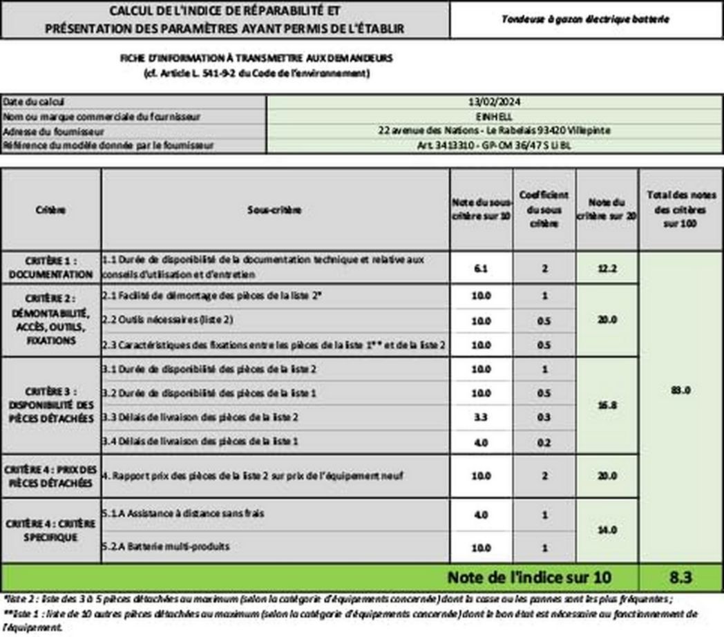 Tondeuse à gazon professionnelle sans fil Einhell GP-CM 36/47 S HW Li Power X-Change (36 V, largeur de coupe 47 cm, autotractée, moteur sans balais) Livrée avec 4 batteries 4,0 Ah et 2 chargeurs doubles