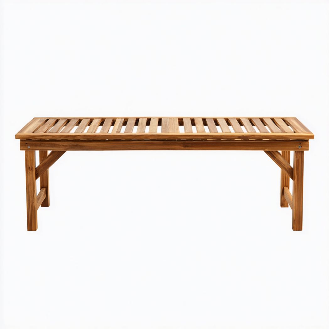 Banc d’extérieur en bois massif