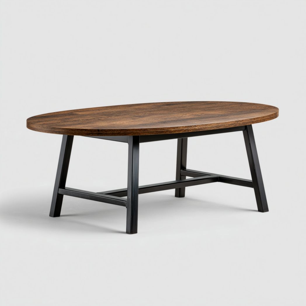 table-basse-ovale