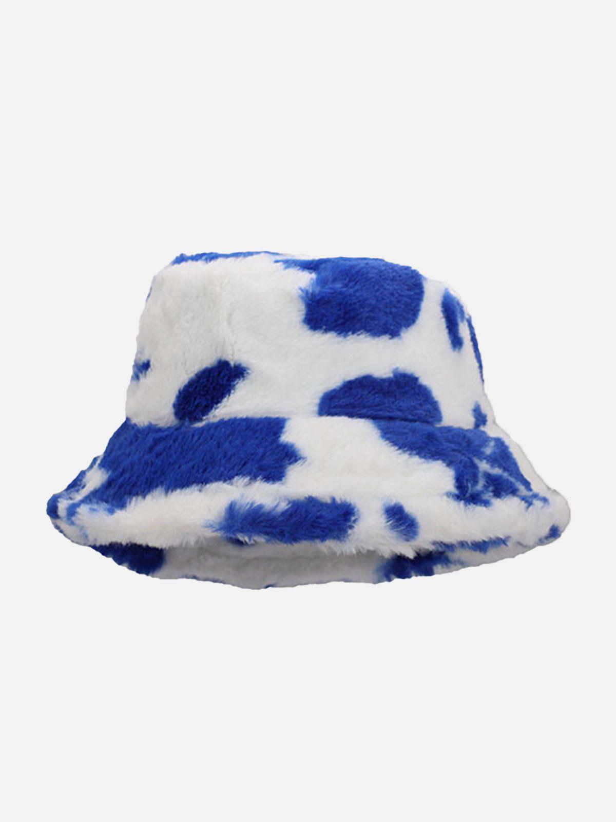 TALISHKO Vintage Milk Cow Pattern Hat