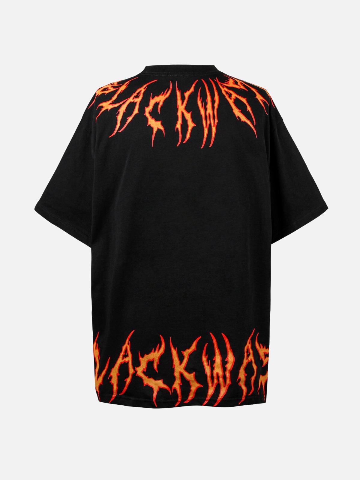 TALISHKO Blaze Ascend Fiery Design Tee