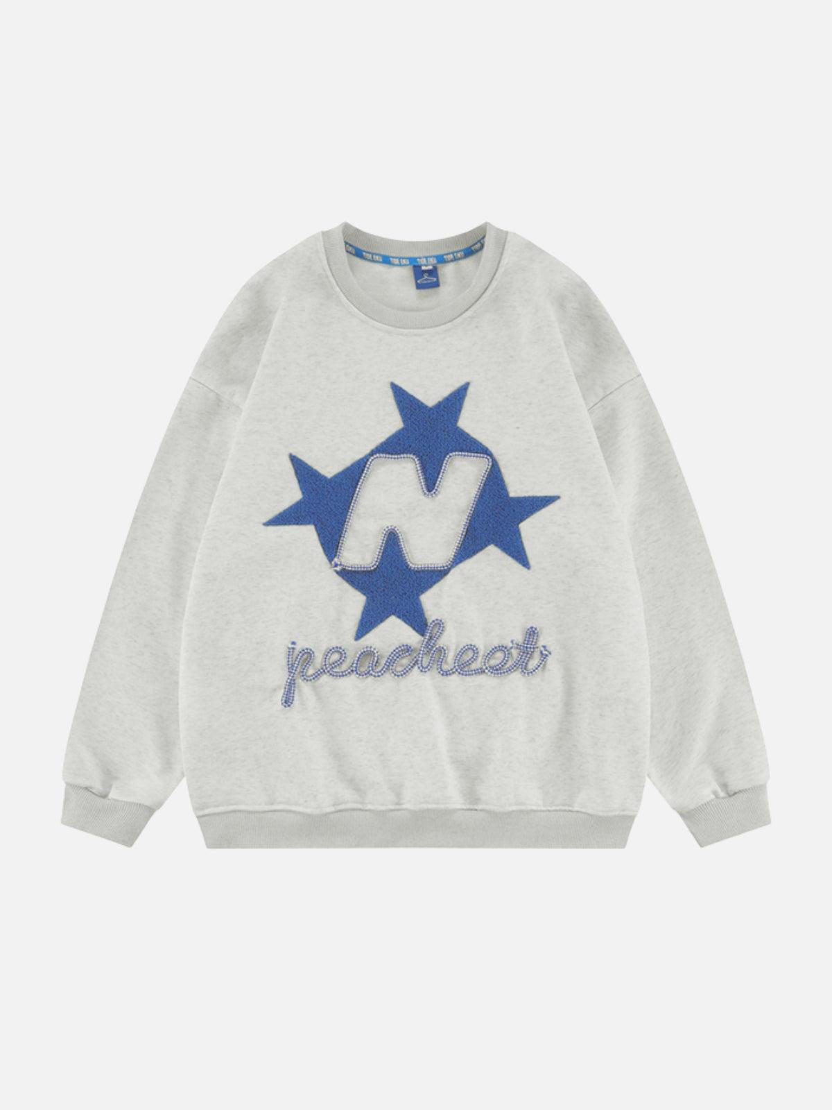 TALISHKO Stellaris Embroidered Sweatshirt