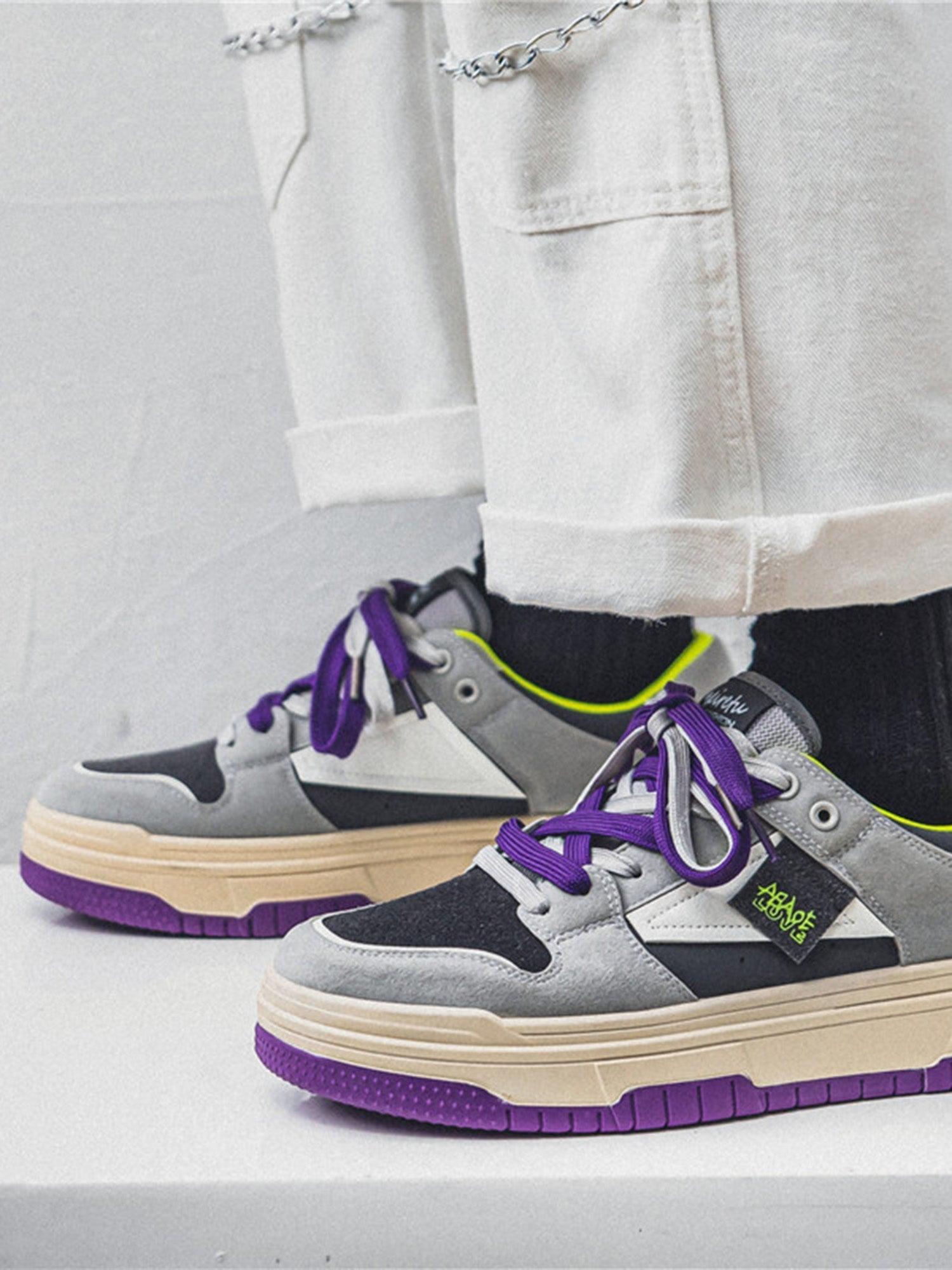 TALISHKO American Contrasting Color Design Sneakers