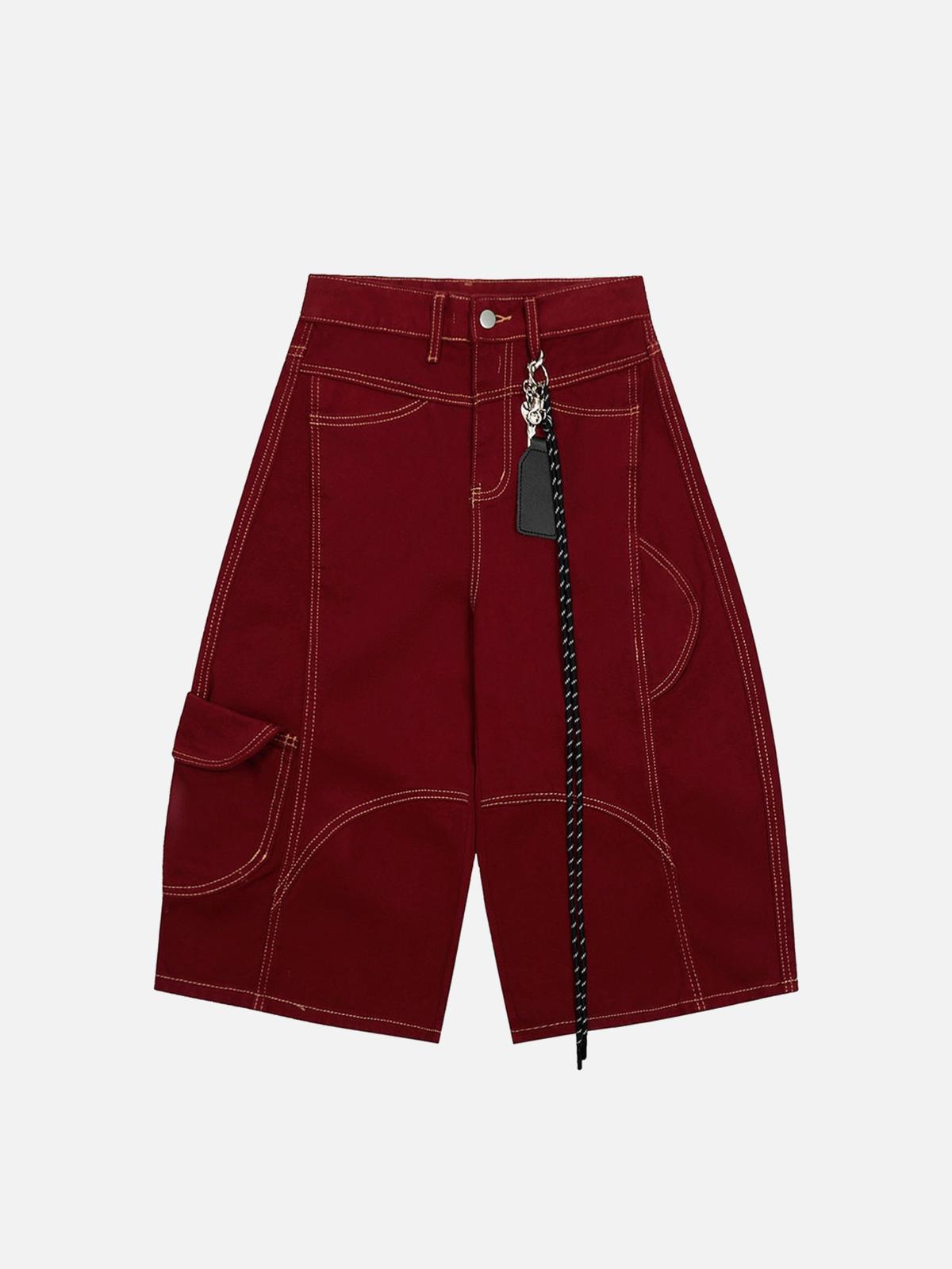 TALISHKO Welt-Embellished Cargo Jorts