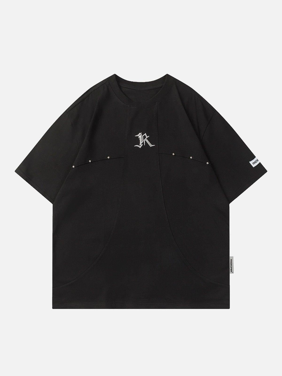 TALISHKO Deconstruct Rivet Tee