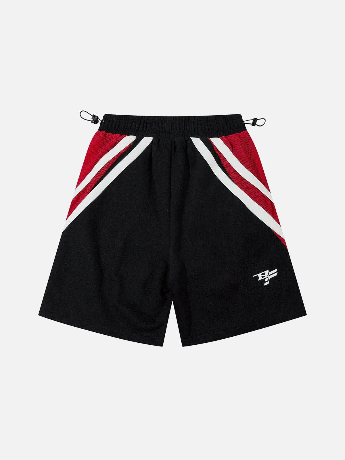TALISHKO Colorblock Stripes Shorts