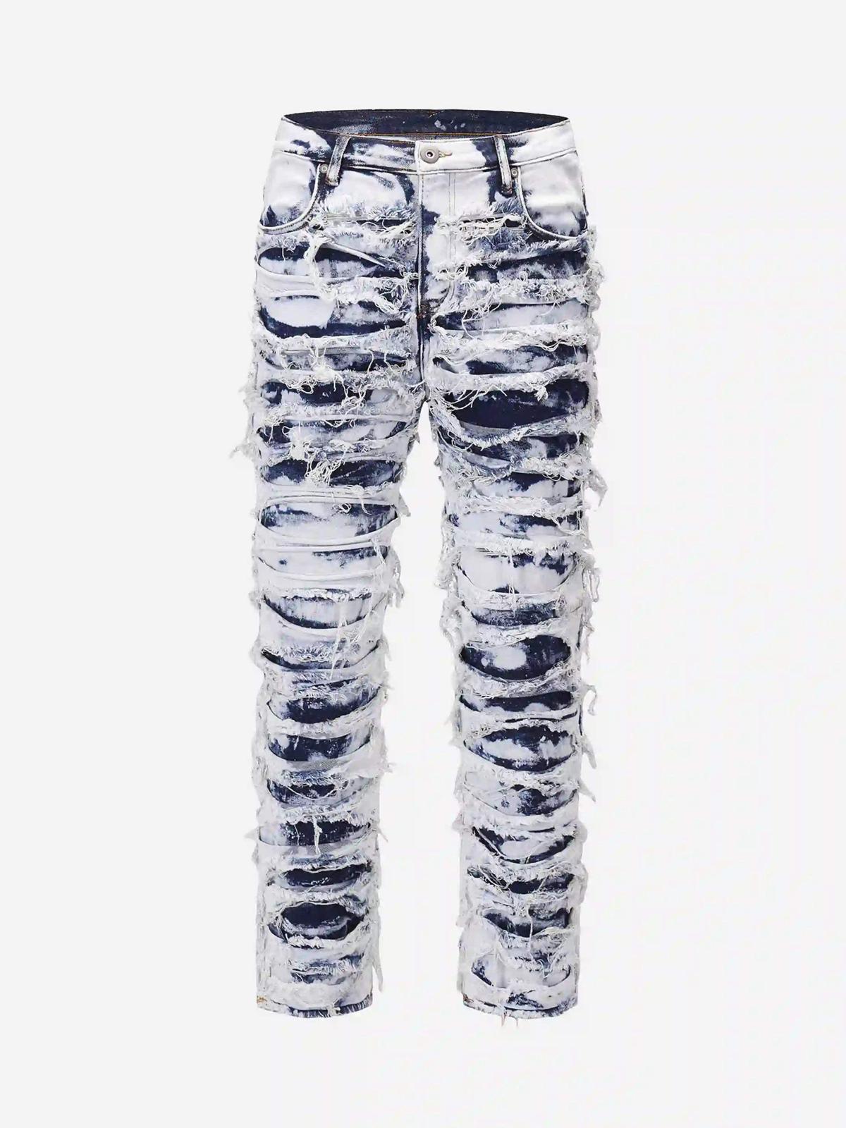 TALISHKO High Street Old Washed Slim Fit Jeans