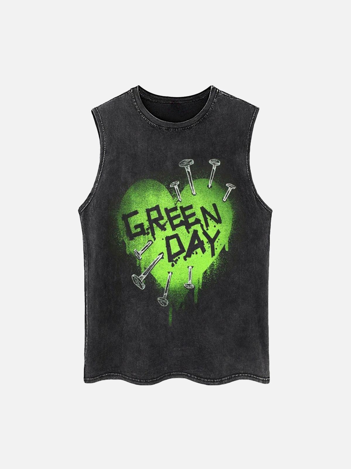 TALISHKO American Retro Love Graffiti Vests
