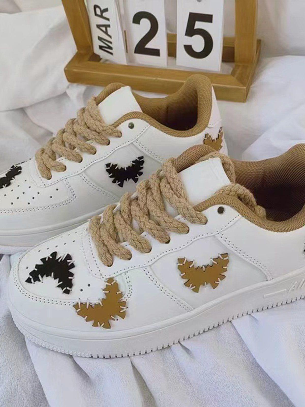 TALISHKO Butterfly Label Skate Shoes