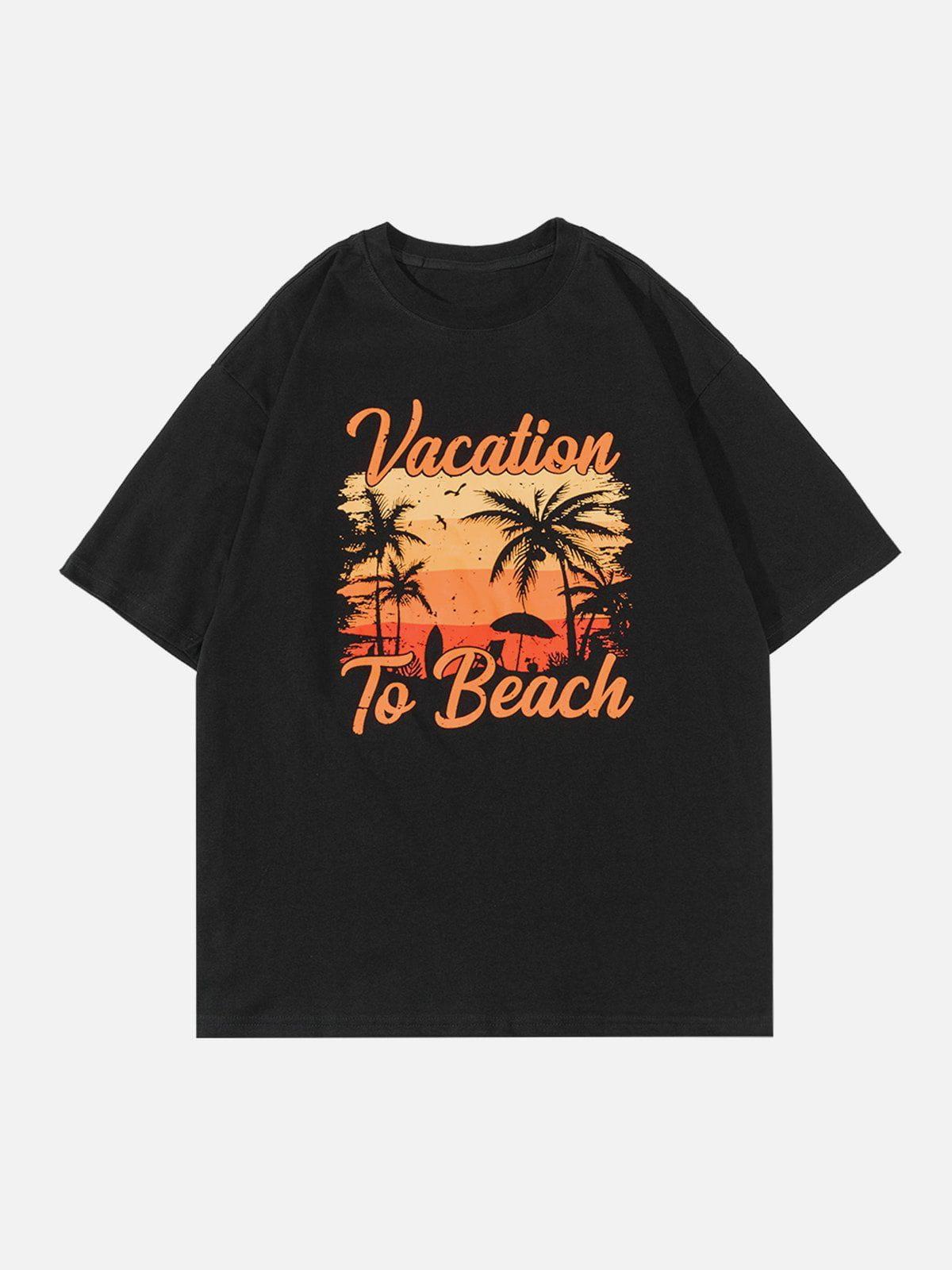 TALISHKO Sunset Print Tee
