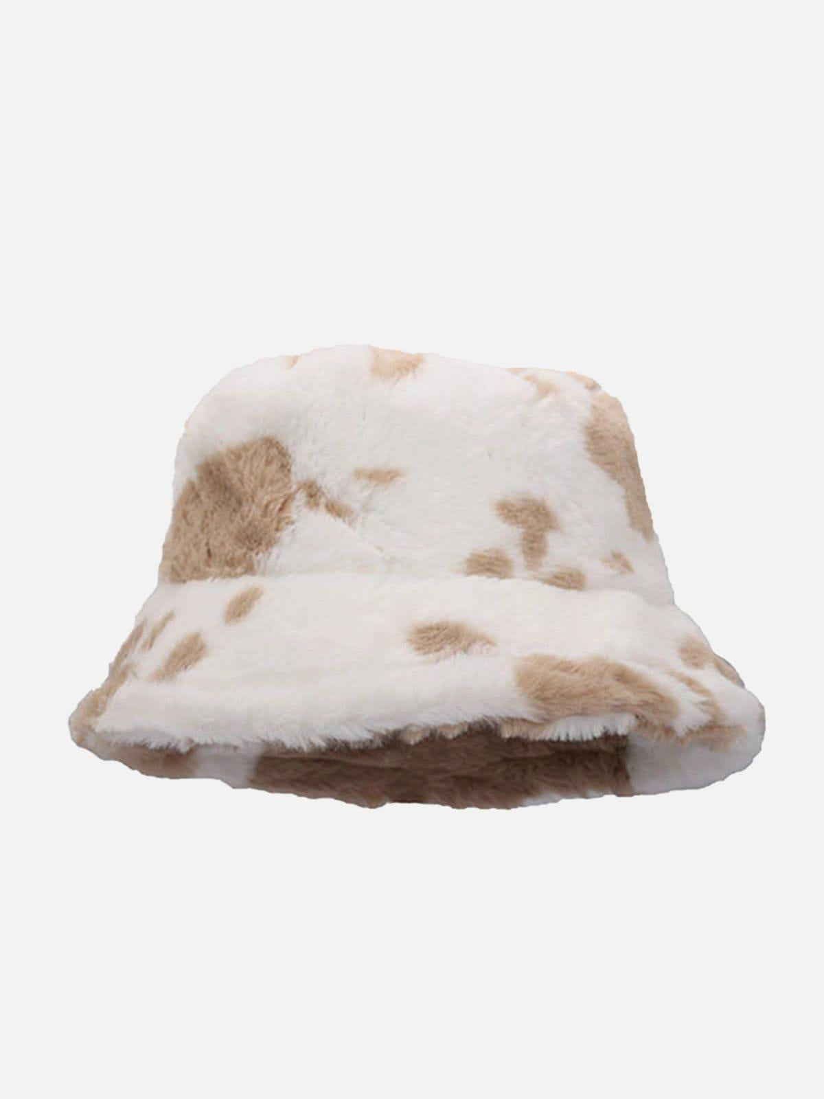 TALISHKO Vintage Milk Cow Pattern Hat