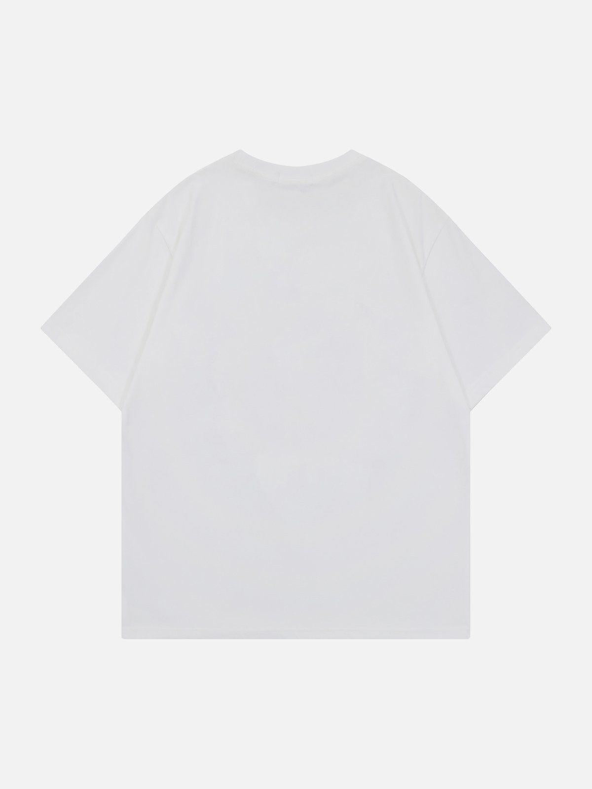 TALISHKO Embroidery Line Butterfly Tee