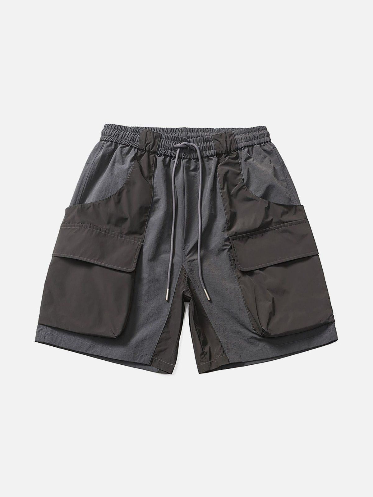 TALISHKO 3D Pocket Drawstring Shorts