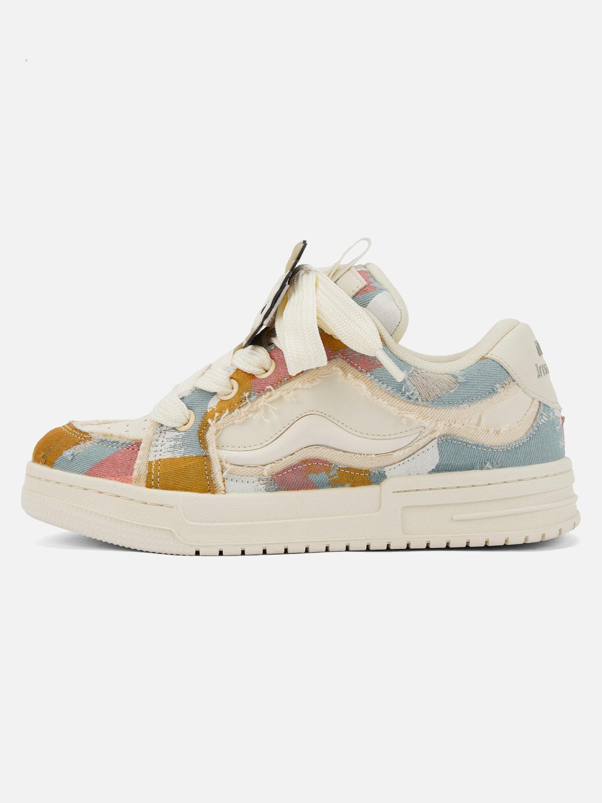 TALISHKO Cute Dragon Series Tassel Sneakers