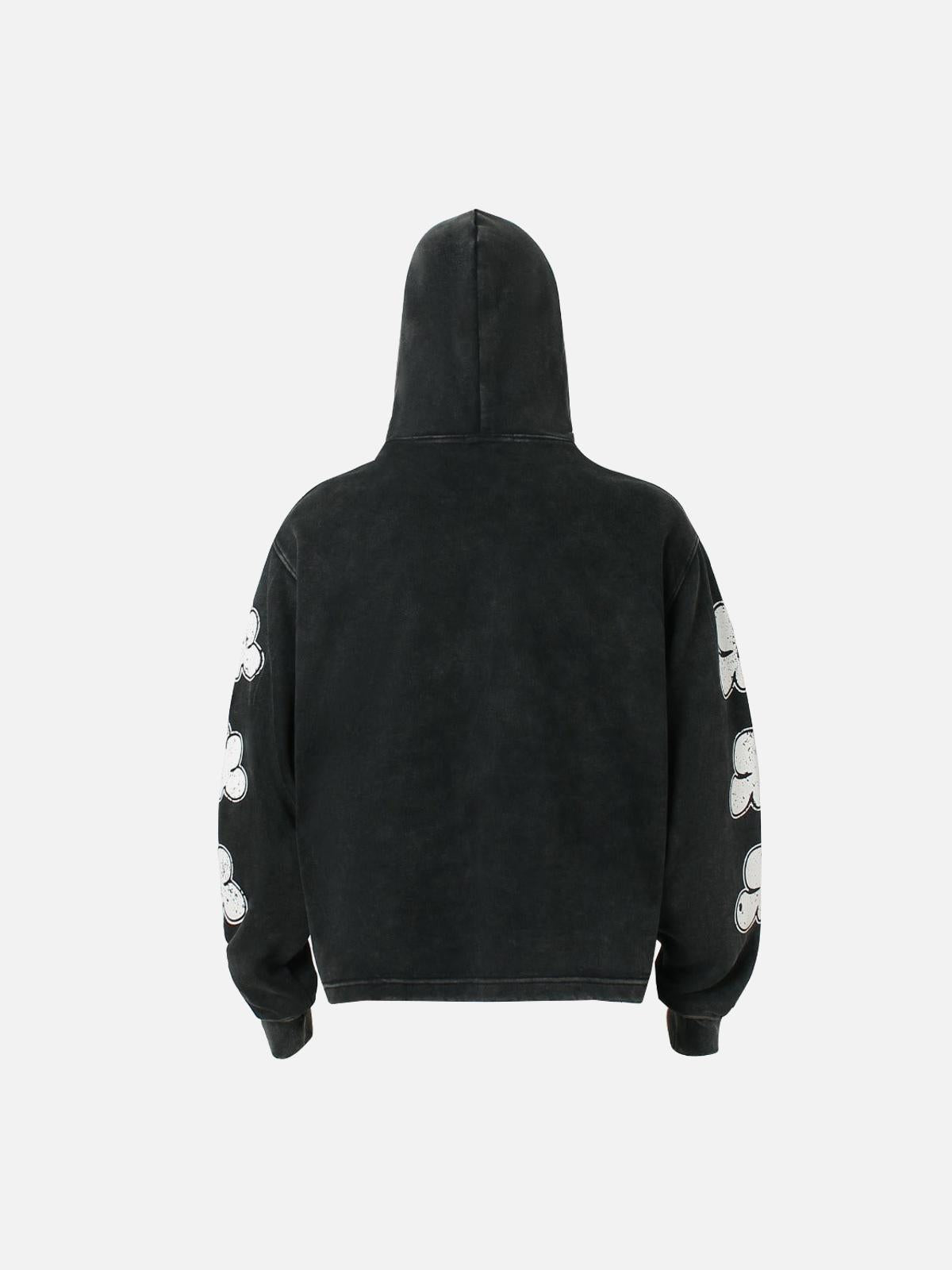 TALISHKO High Street Print Letter Hoodie