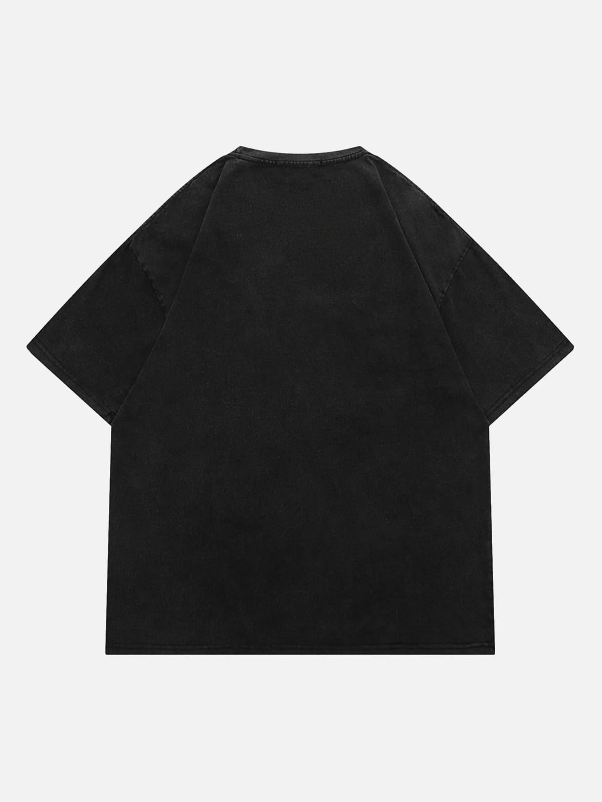 TALISHKO Abstract Portrait Print T-Shirt