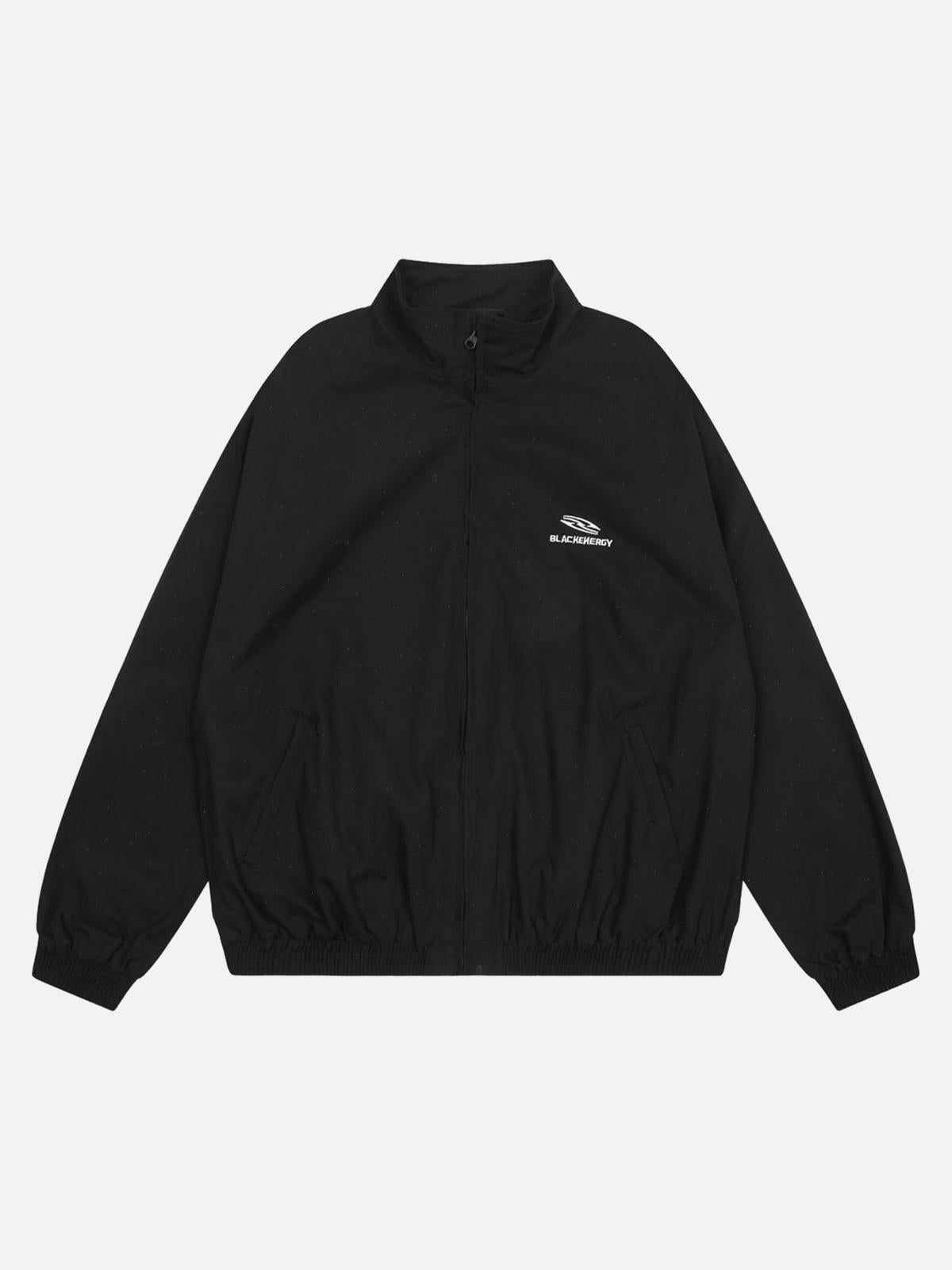 TALISHKO Retro Stand Collar Casual Jacket