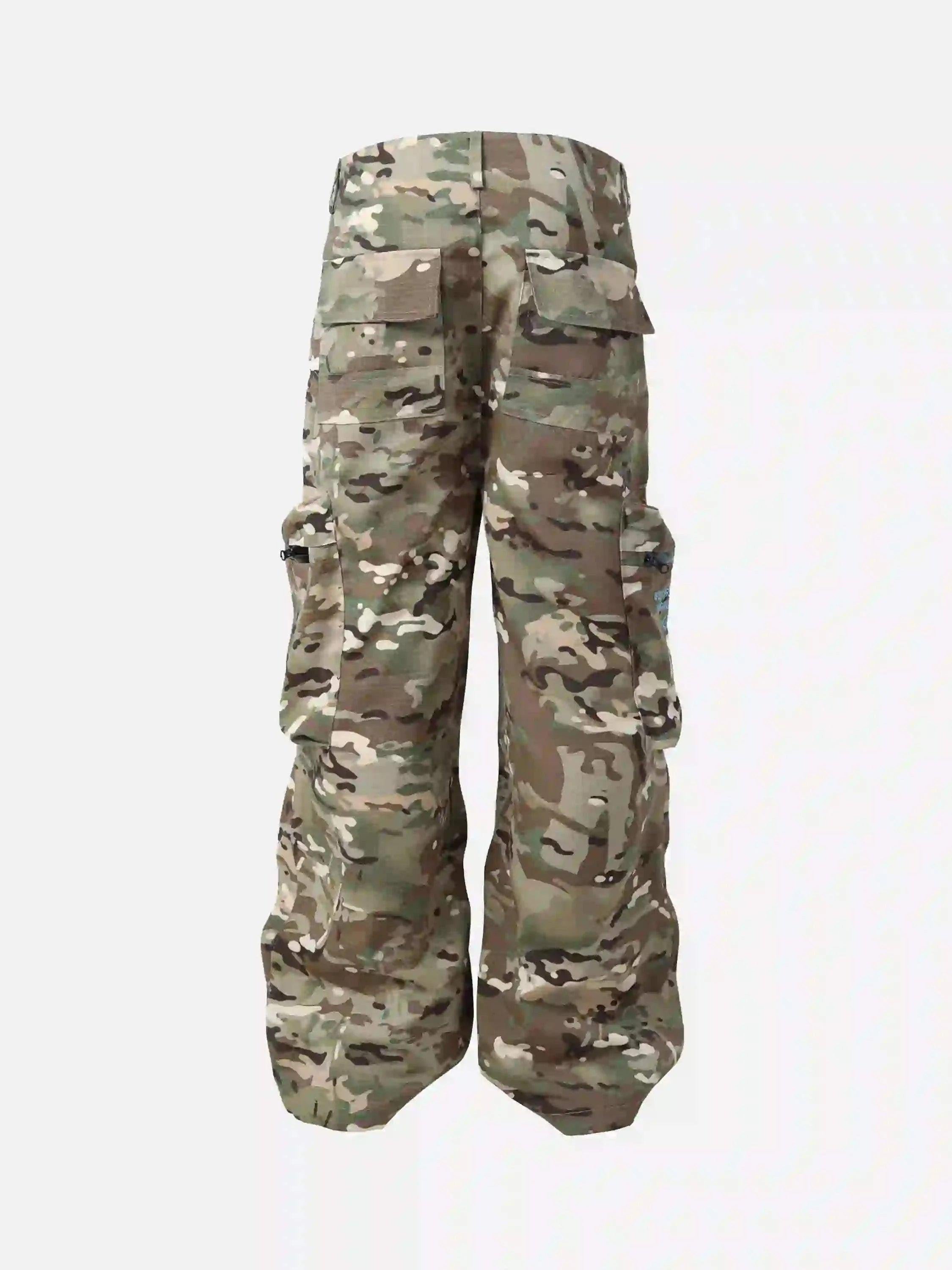 TALISHKO Workwear Camouflage Hip-Hop Street Casual Pants