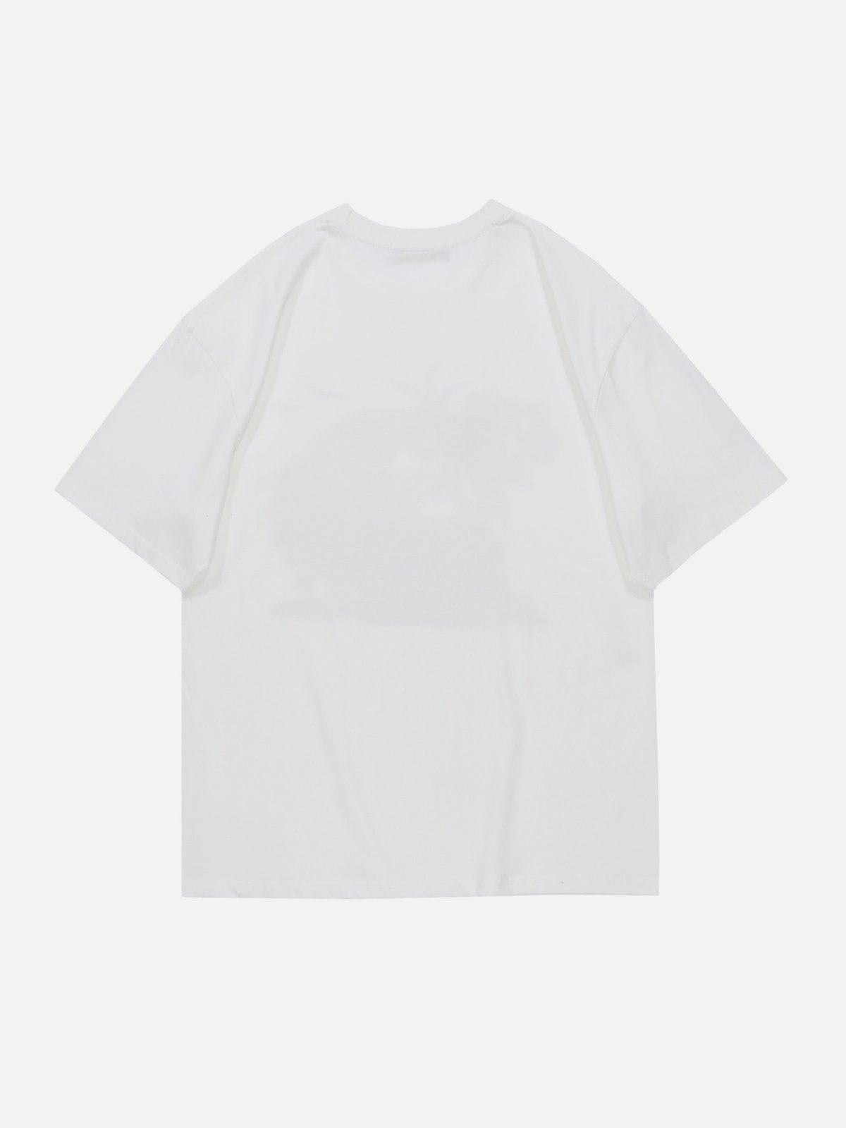 TALISHKO Cartoon Car Print Tee