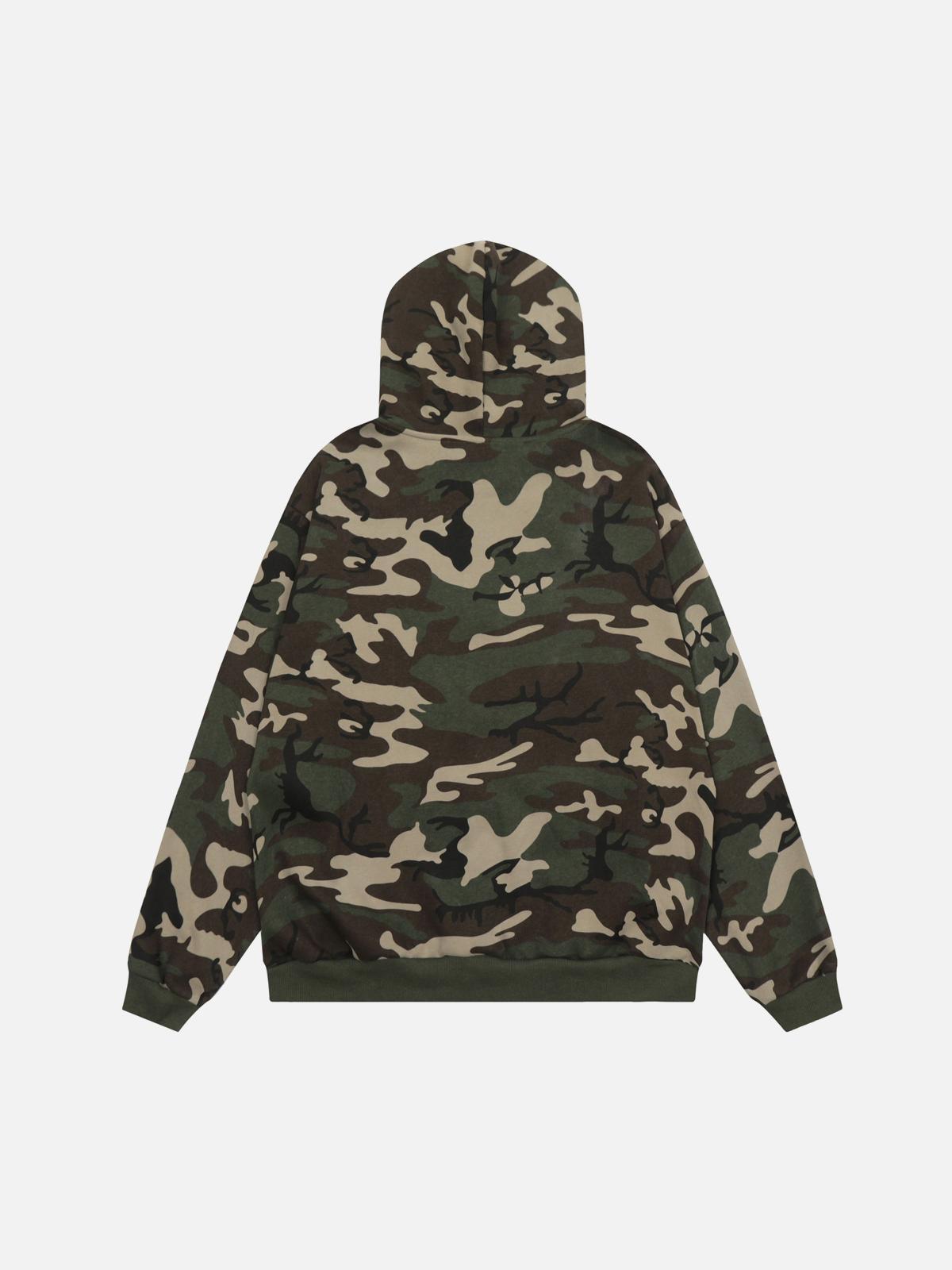 TALISHKO Retro Camo Hoodie