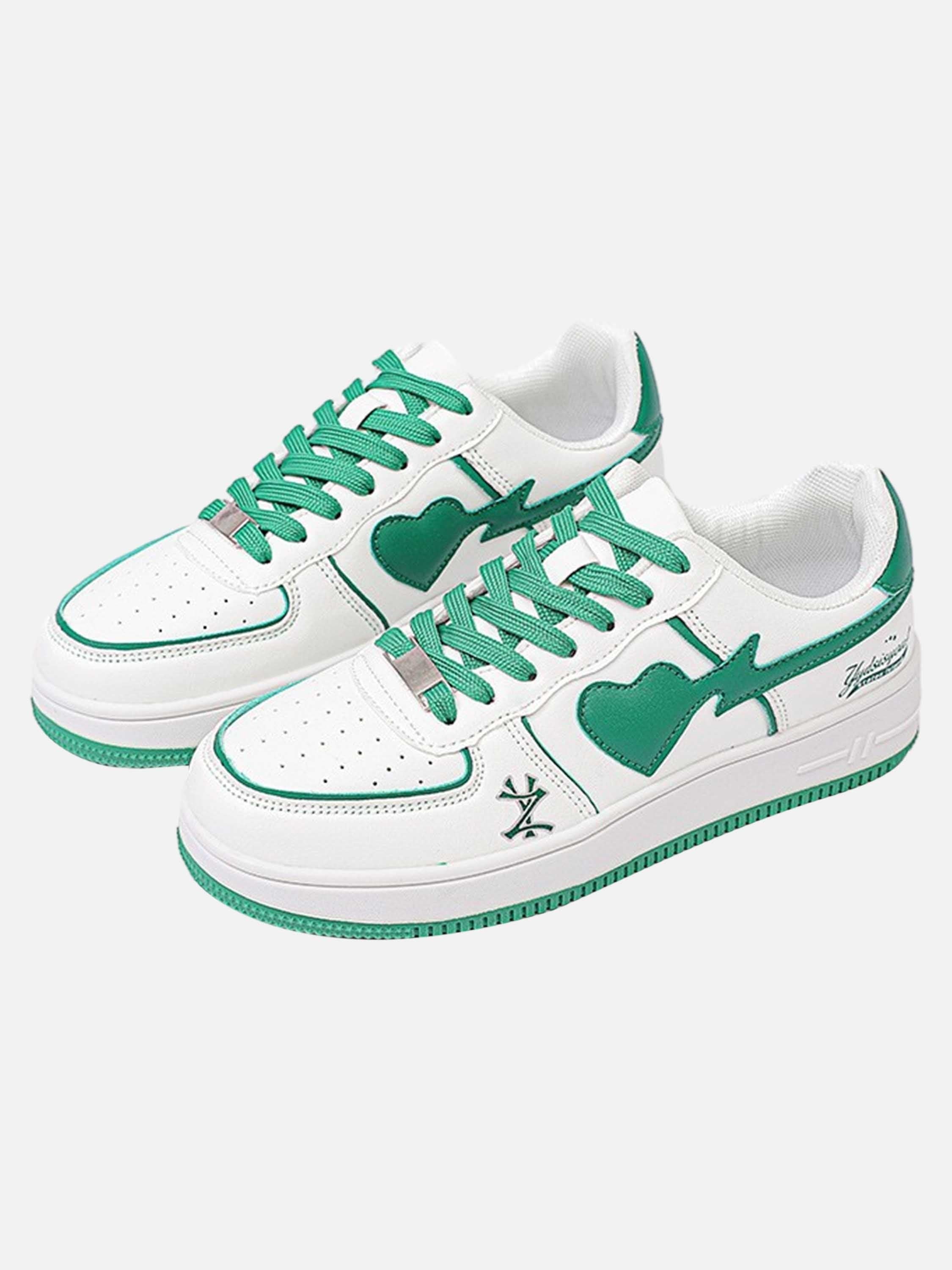 TALISHKO High Street White Skate Sneakers